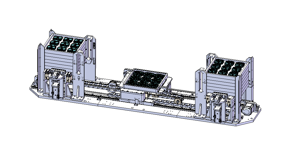 Nonstop tray loading