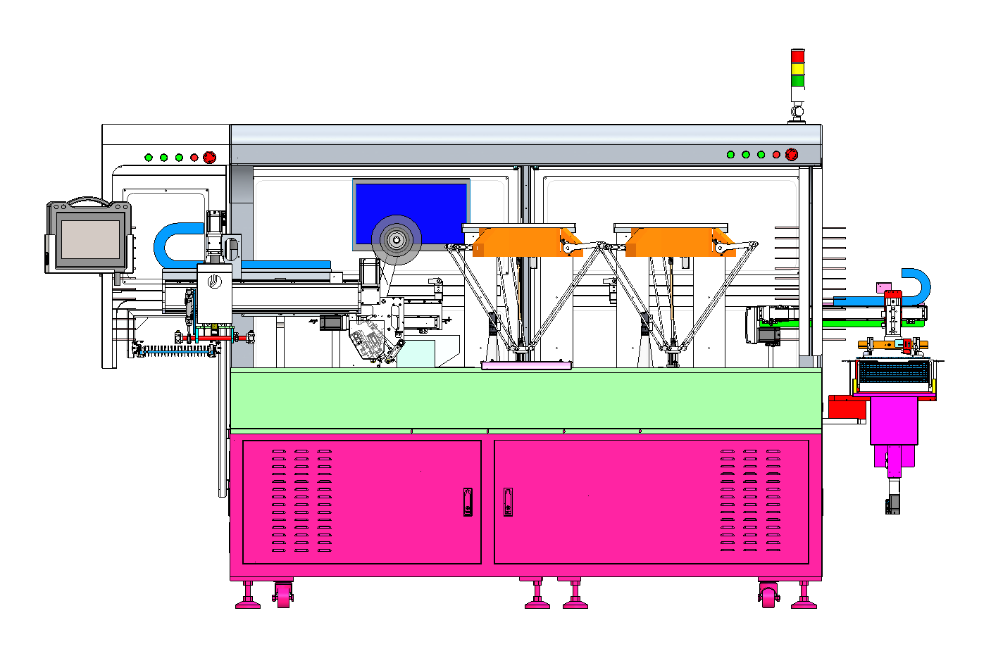 Front layout