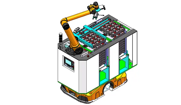 Composite Robot AGV Docking Transfer Cell for AGV Robot cover image