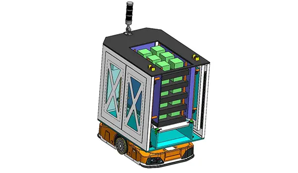 Feeding and Handling Composite AGV Cell for AGV Material Handling cover image