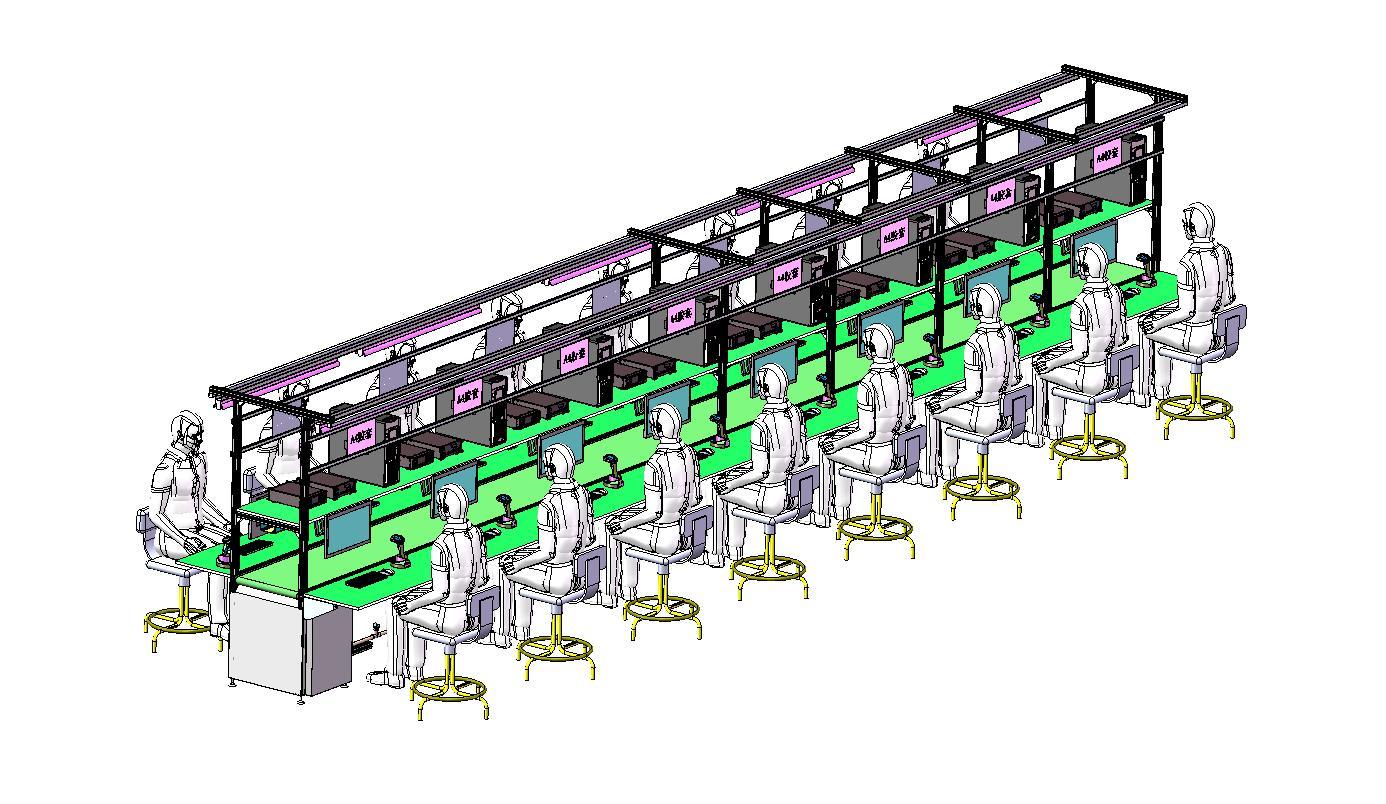 Manual AGV Belt-Line Layout for Intralogistics AGV Solutions cover image