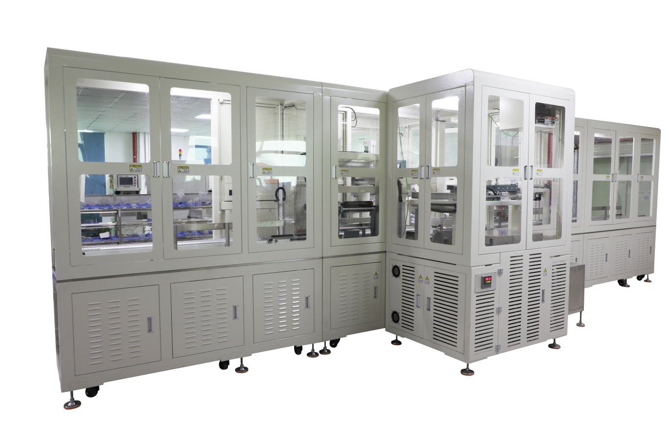 Automated Production Line for NTC Production Line with Process Fixtures cover image
