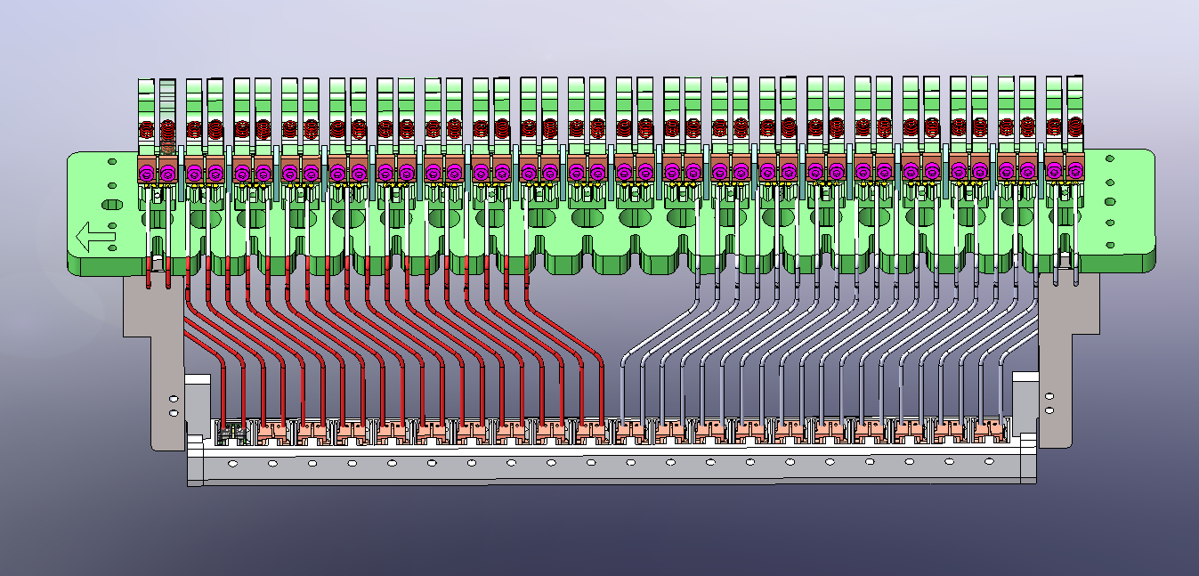 Wire harness layout